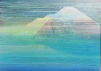 Sioban O'Leary - Summit - acrylic on panel - 34 x 27 cm - €300