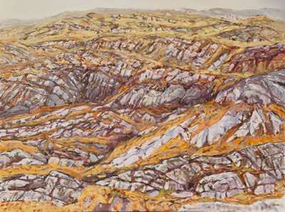 Julia Mitchell - Knockapucha Days - oil on canvas - 60 x 80 cm - €700