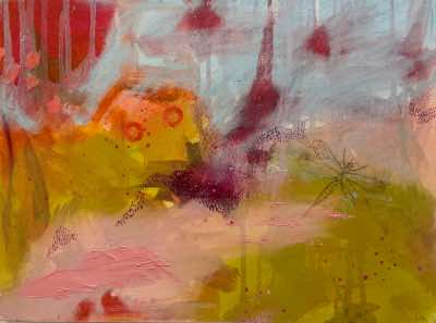 Helen O'Keeffe - Holding it's breath - oil on canvas - 30 x 40 cm -