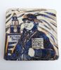 ETAIN HICKEY - Mother Jones - ceramic wall dish with gold lustre - 14 x 14 cm - €140