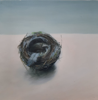 JENNY RICHARDSON - Nest from Maria - oil on panel - 20 x 20 cm - €700