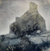 JOHANNA CONNOR - Shadowland 4 - mixed media on canvas - 20 x 20 cm - €270