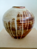 MARCUS O'MAHONY - Hakame Shino Vase - stoneware - 28 x 26 cm - €750