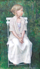 MARY E CARTER - The Band Stand Chair - oil on board - €795 - SOLD