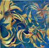 PEGGY TOWNEND - Dancing kelp - acrylic - 44 x 44 cm - €380