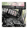 SANDIE HICKS - Left Behind 1 - collograph print - 33 x 34 cm - €300