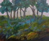 TERRY SEARLE ~ Early Morning Coolnaclehy -  acrylic on canvas - 51 x 61 cm - €700