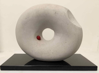TREVOR SPALDING ~ Piacere - portland stone and painted ceramic - 36 x 30 x 12 cm - €2400