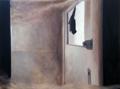 VAUNEY STRAHAN - Latch - oil on panel - 31 x 41 cm - €550
