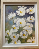 SUE STOLBERGER - I love Daisies- watercolour - 28 x 24 cm - €200
