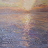 FIONA POWER - Sunrise - acrylic on canvas - 20 x 20 cm - €390