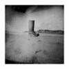 NUALA MAHON - Fisherman's Boot -  Pinhole camera image -Printed on linen - 55 x 55 cm - €90