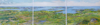 DAMARIS LYSAGHT - Looking across Roaring Water Bay  - Oil on canvas on panel triptych - €985