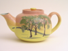 DAVID SEEGER - Teapot, Trees - ceramic - 15 cm high - €375