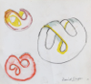 DAVID SEEGER - Virtual Sculptures - crayon - 14 x 12 cm - €350