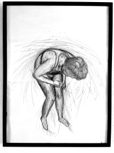 DEIRDRE BUCKLEY CAIRNS - Inion Gaoithe pen on paper - €400