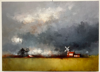 DEIRDRE O'BRIEN - Clearing - acrylic on linen - 40 x 56 cm - €1100