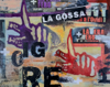 DICK RICHARDS - La Gossa - mixed media -40 x 50 cm - €360