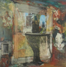DICK RICHARDS - Another View 1 - mixed media on board - 50 x 50 cm - €350 - SOLD