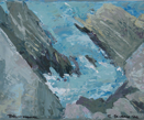 ELEANOR SCULLY - Brow Head - oil on canvas - €150 - SOLD