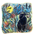 ETAIN HICKEY - Hare - ceramic - 25 x 25 cm - €200 - SOLD