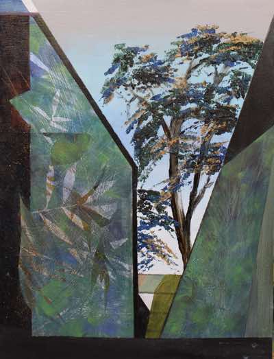 Angela Fewer - The Gap Between - acrylic & plaster on board - 60 x 46  - €1300