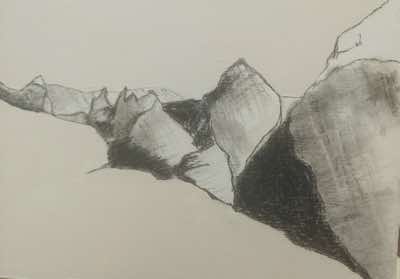 Claire Lambert - The Journey - mixed media - 21 x 15 cm -€175