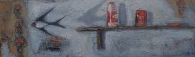 Christine Thery - Deserted House, Long Island -Oil on canvas - 30 x 100 cm - €1,800 