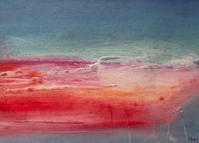 Donna McNamara - Island II - oil & acrylic on paper -36 x 42 cm - €480