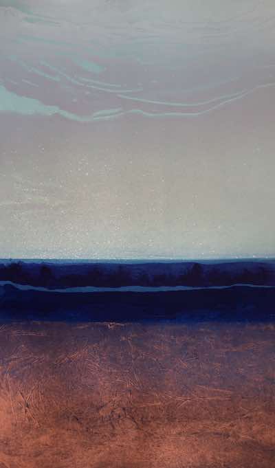 Elke Thonnes - Soft Days I - carborundum print - 60 x 37 cm - €380