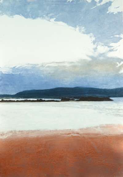 Elke Thonnes - Spiddal evening view I - carborundum print - 108 x 76 cm - €820