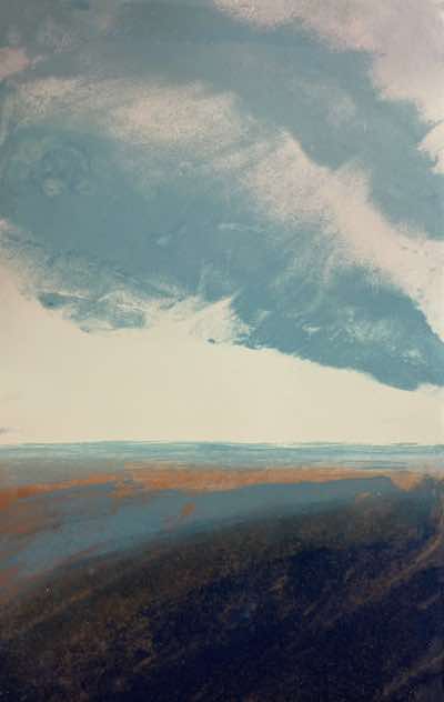 Elke Thonnes - Soft Days II - carborundum print - 60 x 37 cm - €380
