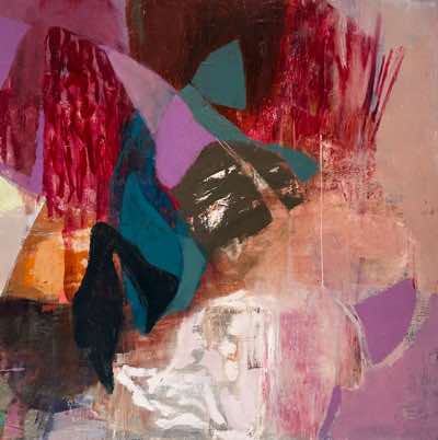 Pauline Agnew - Feels like Summer - oil on canvas - 80 x 80 cm - €1990