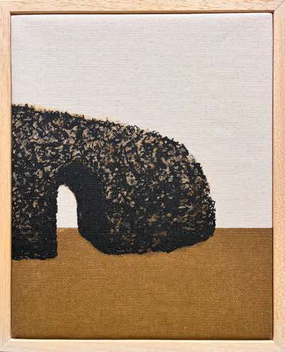 Jo Howard - Portal 3 - screenprint on canvas -27 x 22 cm - €275