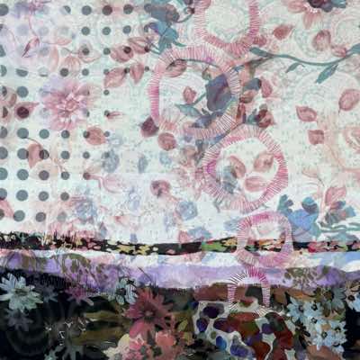 Julia Zagar - For Far Horizon - textiles - 50 cx 50 cm - €385
