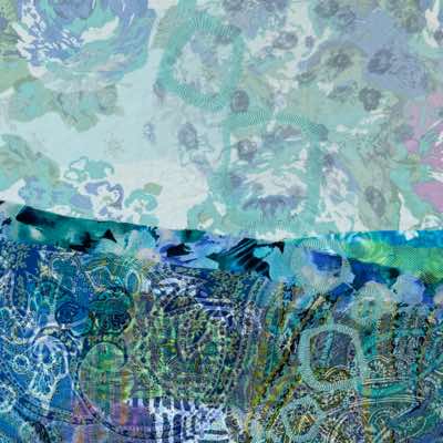 Julia Zagar - Never really knowing - textiles - 50 cx 50 cm - €385