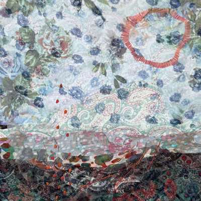 Julia Zagar - Following the Signs - textiles - 50 cx 50 cm - €385