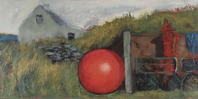 Christine Thery - Long Island Pump - Oil on canvas - 60 x 80 cm - €3850