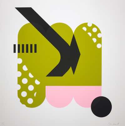 Shane O'Driscoll - Marais - silkscreen - 70 x 70 cm - €800