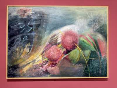 Petrina Shortt - Flight - oil on wood - 62 x 87 cm - €1200