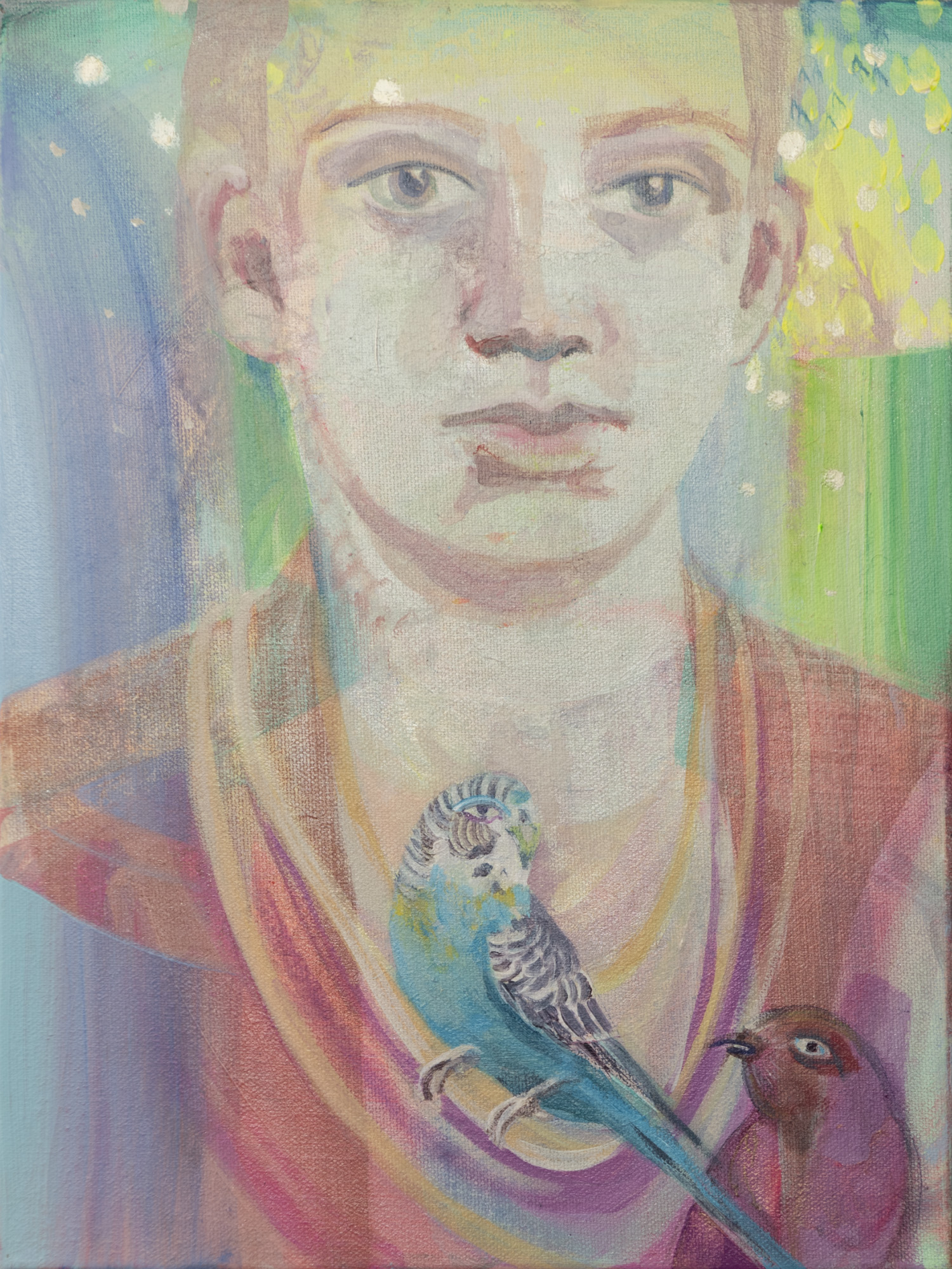 Siobahn O'Leary - Aria for Birds - acrylic on canvas - 30 x 40 cm - €460