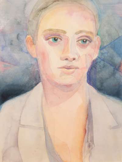 Siobahn O'Leary - Pearlicious - watercolor on paper - €285