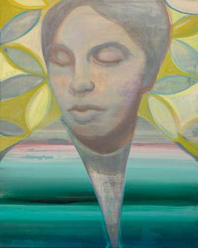 Siobahn O'Leary - Ancient Love - acrylic on canvas - 40 x 50 cm - €560