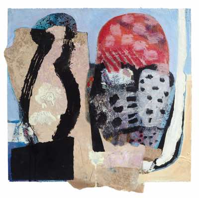 Catherine Weld - Bodying Forth - mixed media on paper - 52 x 52 cm - €500