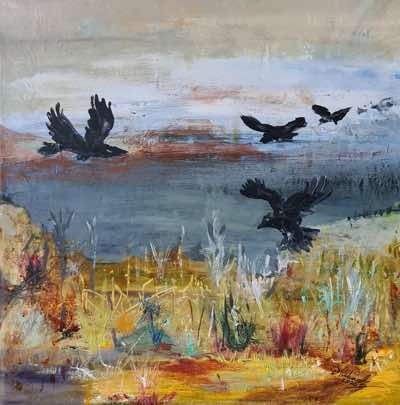 Dick Richards - Landing - 30x30cm - €270