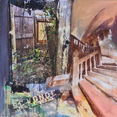 Dick Richards - Tandem I - 30x30cm - €270