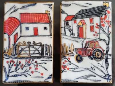 Etain Hickey - End of Day - 34 x 34 cm - €280