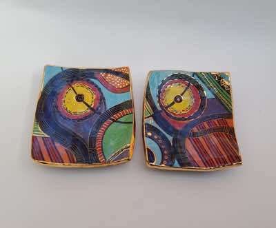 Etain Hickey - Across the Fields - duo - 18 x 16 cm - €225 each