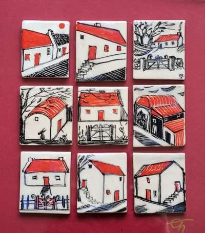 Etain Hickey - Rural Living - 30 x  30 cm - €360