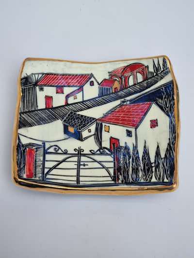 Etain Hickey - The New Gate - 18 x 18 cm - €200
